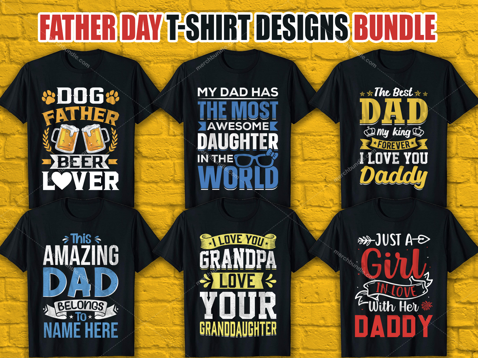 Father Day T Shirt Design Bundle By Asha On Dribbble