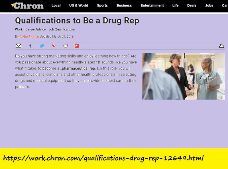 Entry Level Pharmaceutical Sales Training Education By Phillip Baxter