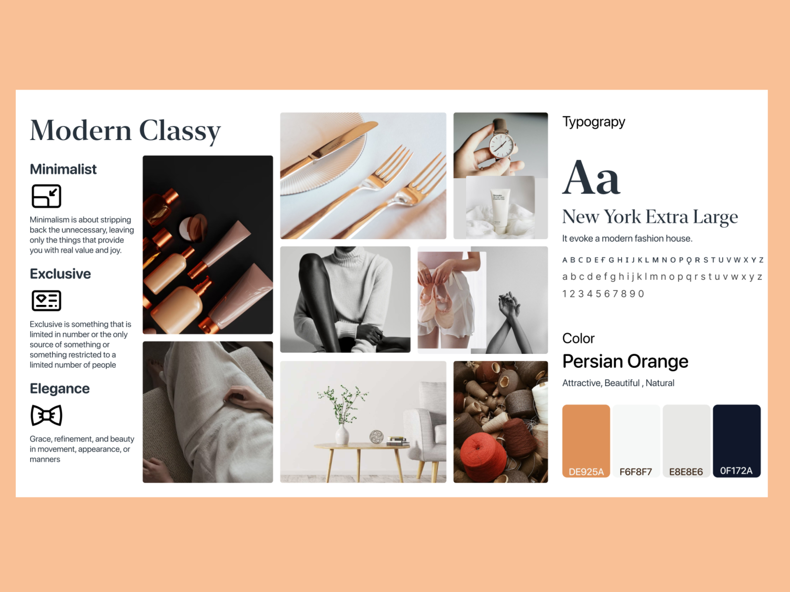 Minimalist Clothing Ui Moodboard By The Penguin Design On Dribbble