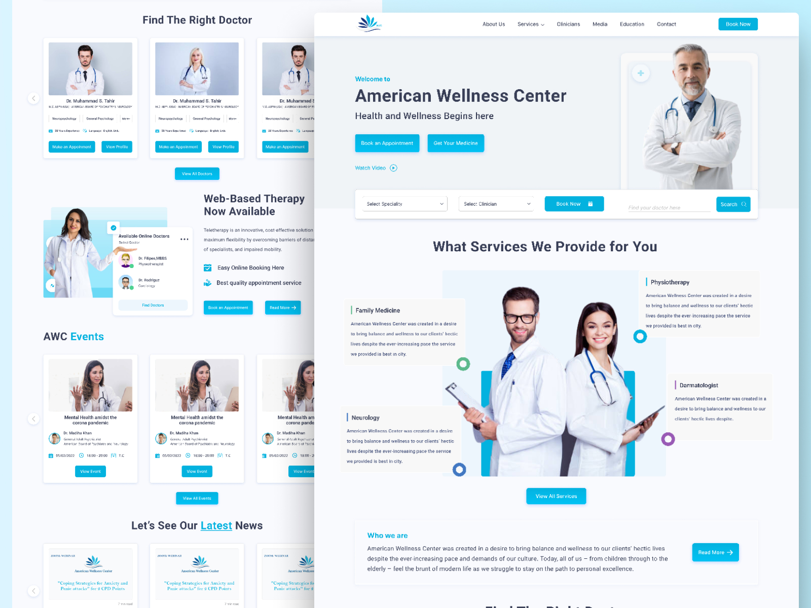 Medical Landing Page Doctor Appointment Website By Arif Hossain On