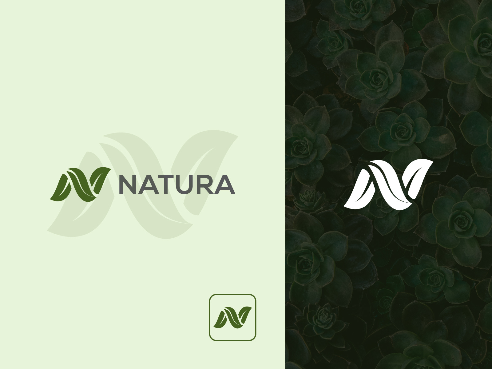 Organic Botanic Logo By Shamim Akter Joba On Dribbble