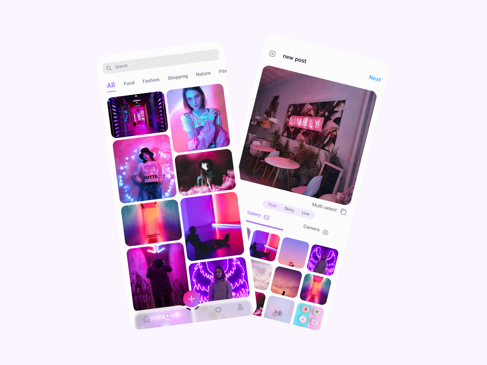 Instagram Redesign Concept By Mina Jafari On Dribbble