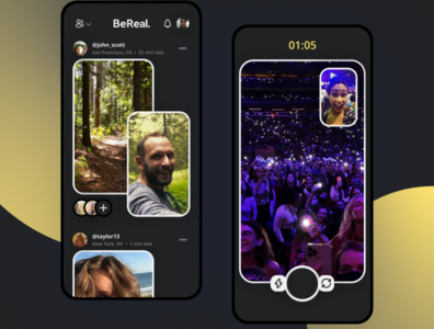 BeReal App Redesign By UI By Divi On Dribbble
