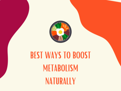 Best Ways To Boost Metabolism By Sowmya Srinivasan On Dribbble