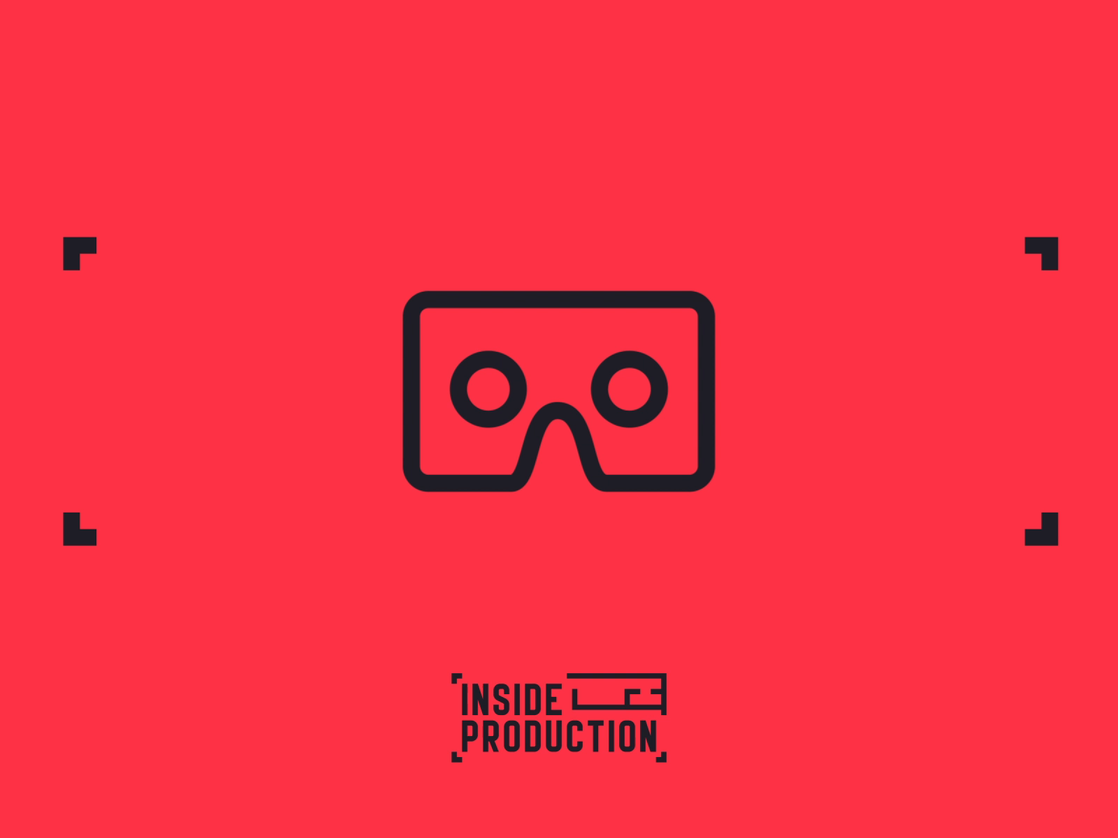 Inside Production. VR Icon.