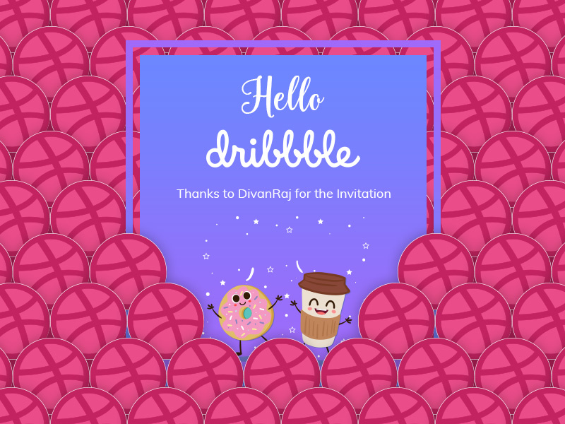 Hello Dribbble By DigitalHeaps On Dribbble