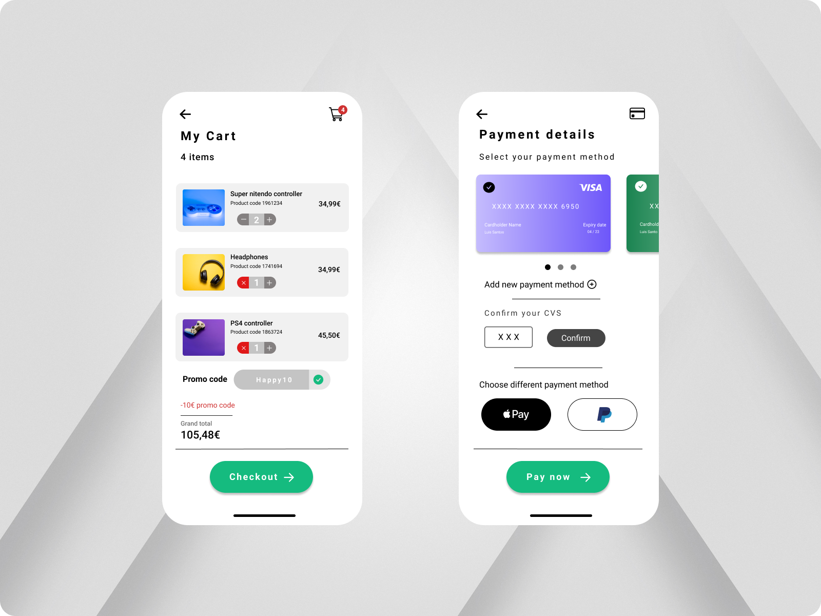 Daily UI 2 CREDIT CARD CHECKOUT By Samuel Helain On Dribbble