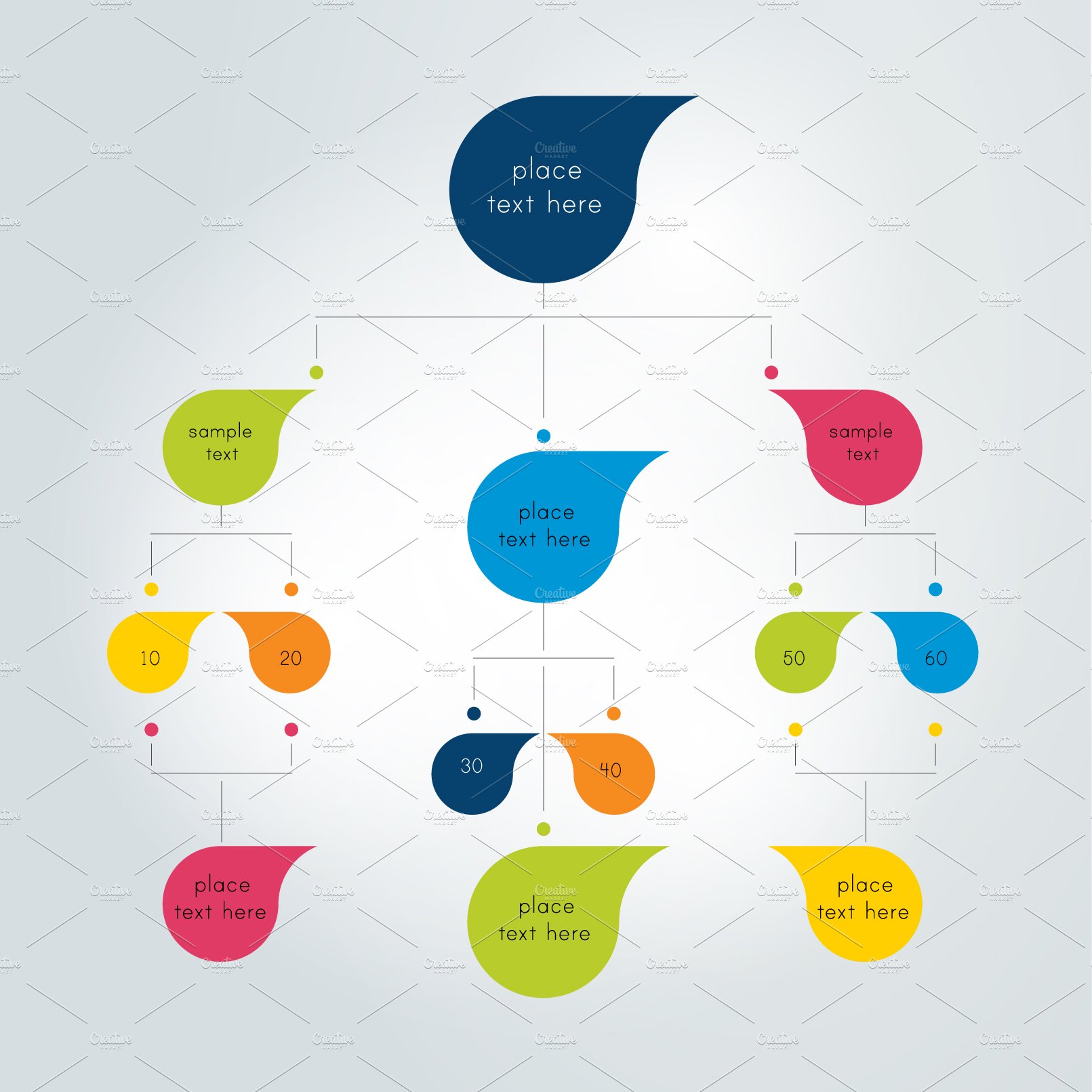 Infographics Flowchart By VectorAN On Dribbble