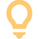 Icon lightbulb