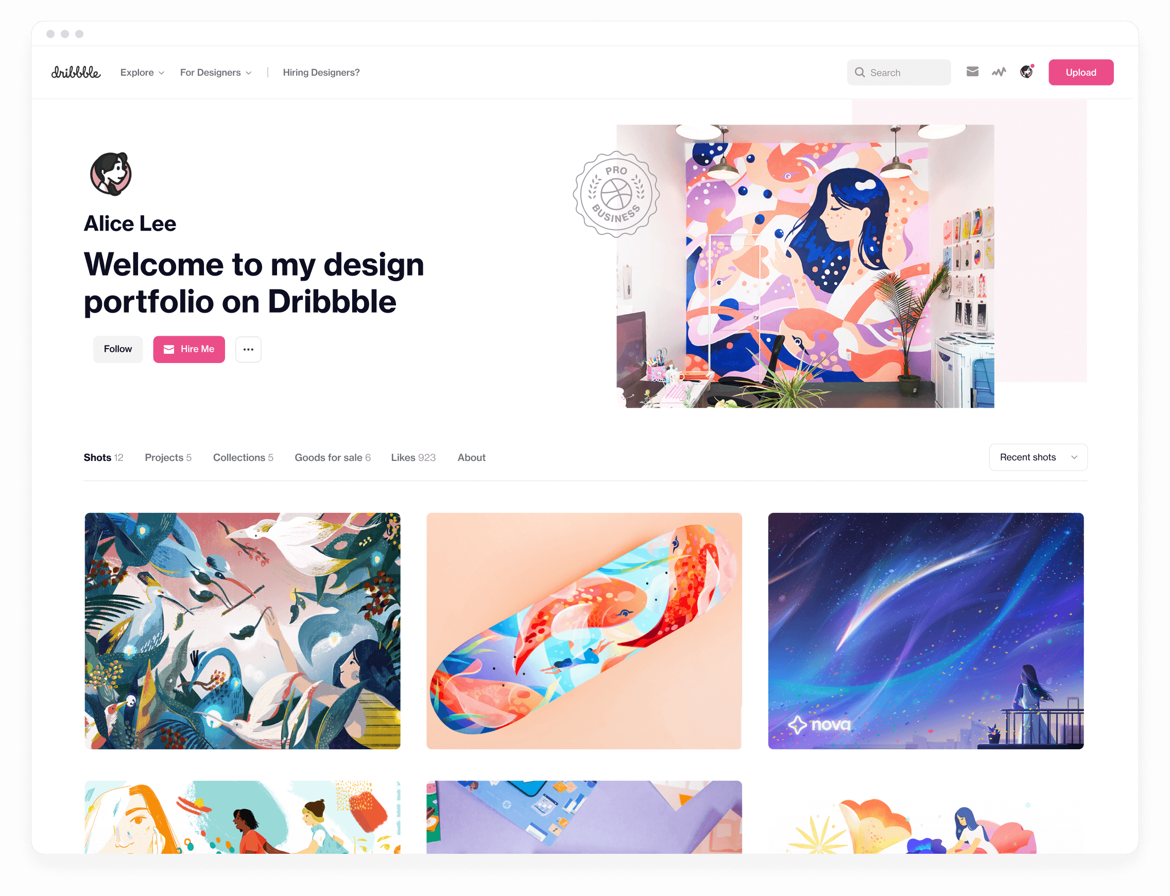 Dribbble - Discover the World's Top Designers & Creative Professionals