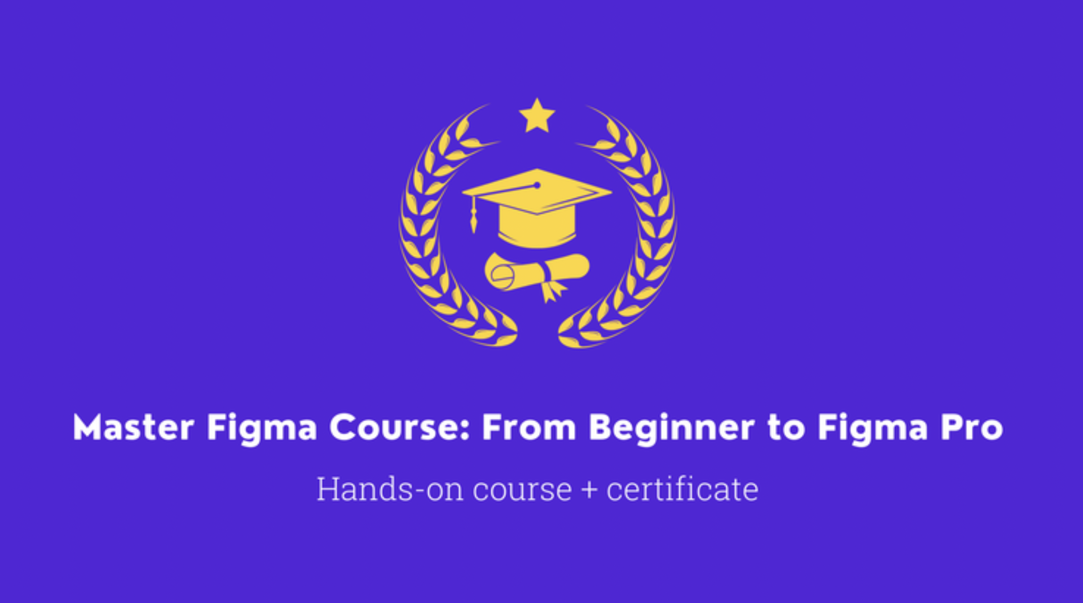 Figma certificate course 