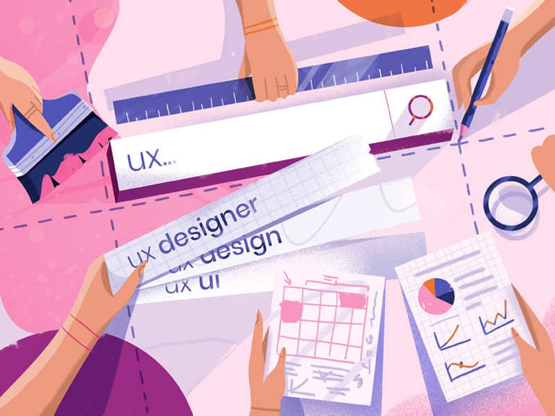 UX designer search 