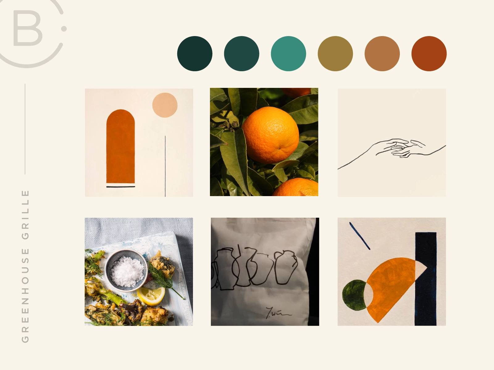 brand mood board example