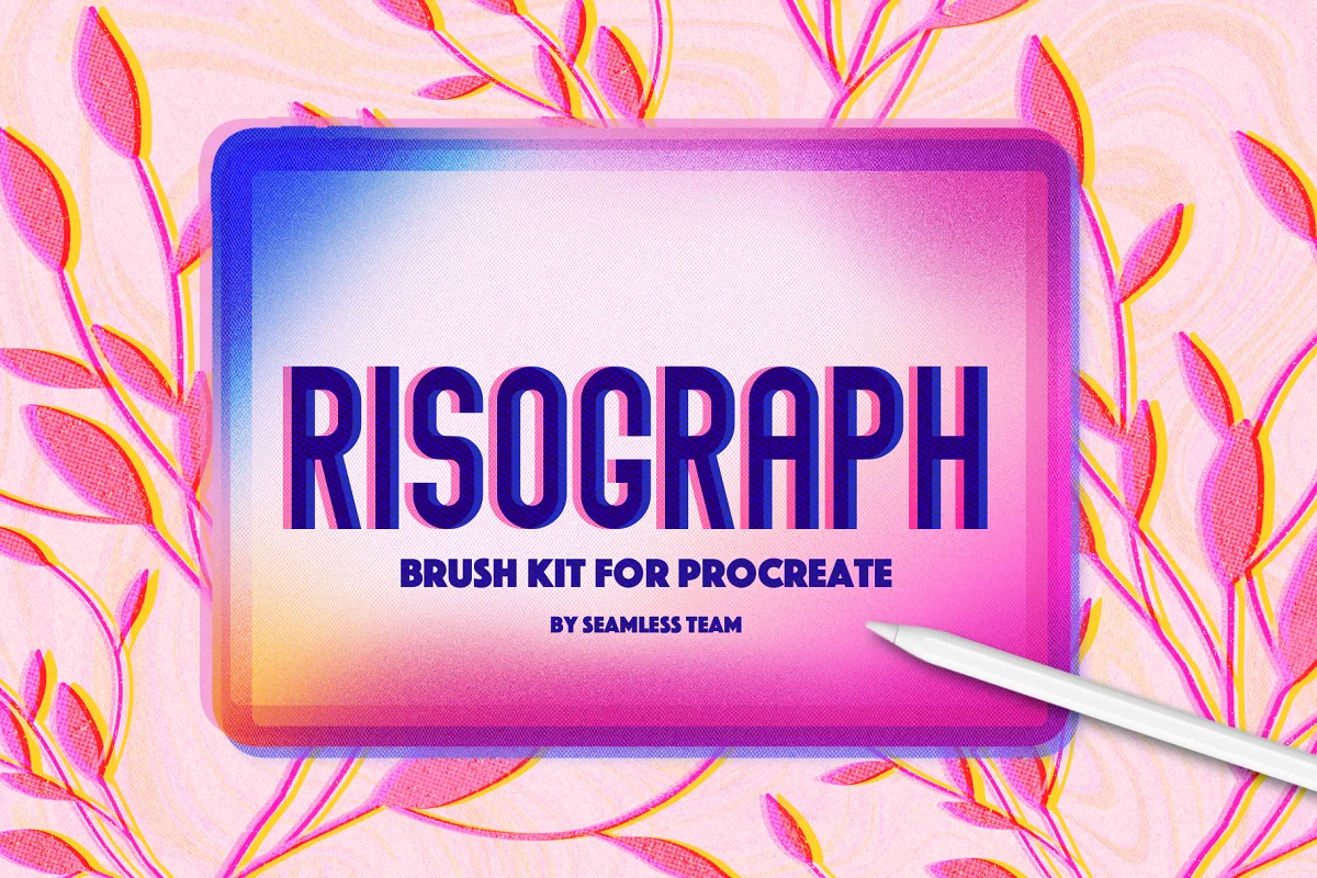 risograph brushes for procreate