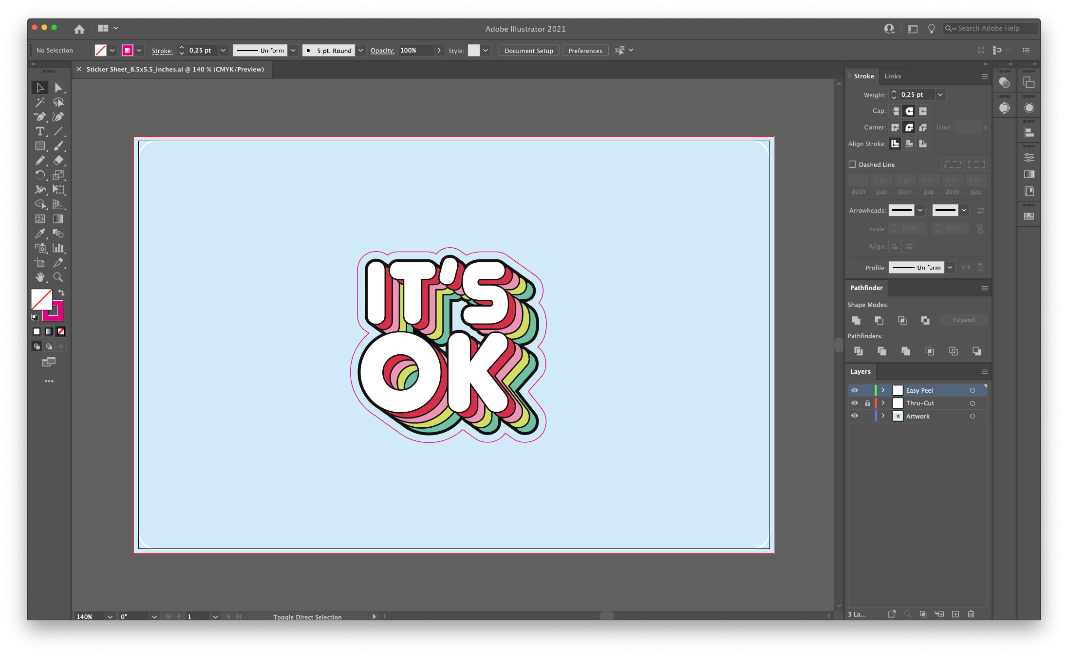 A StepByStep Guide To Making Sticker Sheets In Adobe Illustrator