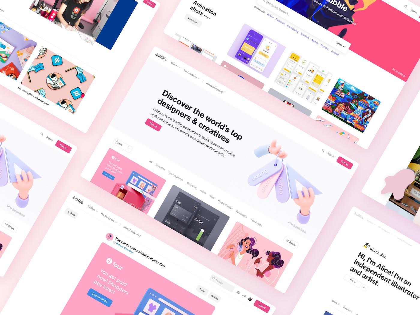 Introducing: A brand new Dribbble | Dribbble Design Blog
