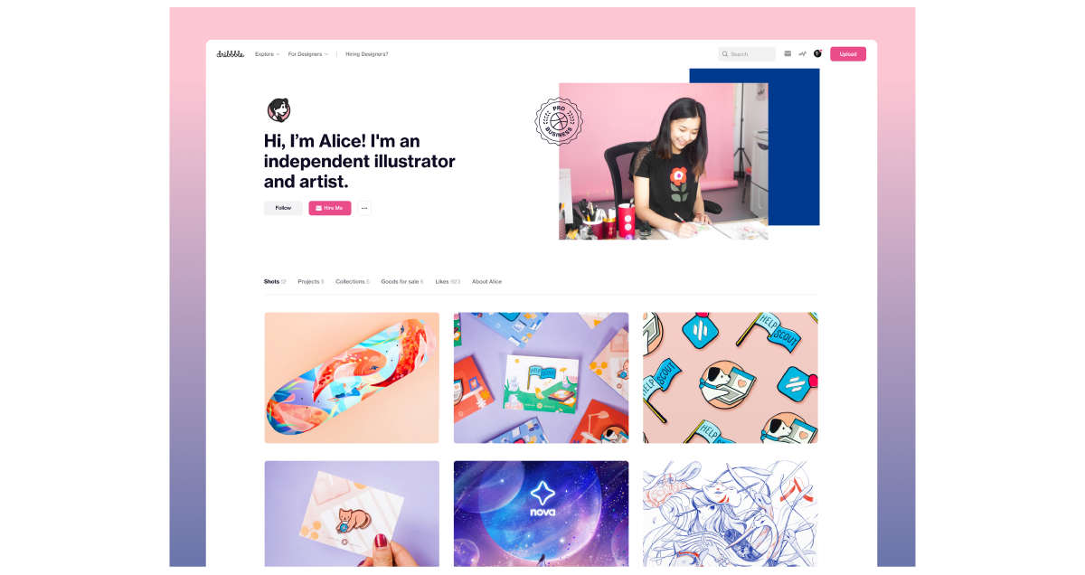 Introducing: A Brand New Dribbble | Dribbble Design Blog
