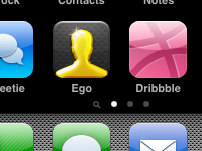 Made an apple-touch-icon.png for Dribbble dribbble ego icon iphone pink shortcut squarebasketball touch tweetie
