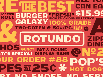 Introducing Rotundo! font rotundo simplebits type typedesign