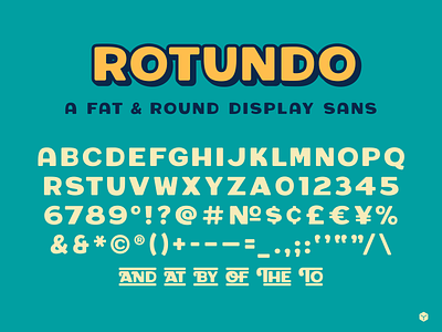 Fat & Round font rotundo simplebits type typedesign