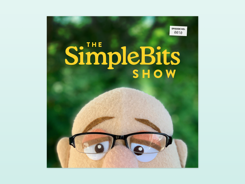 The SimpleBits Show is back! podcast puppet simplebits