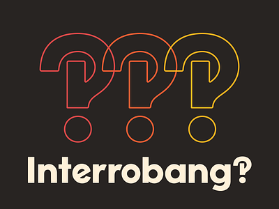 Interrobang font interrobang simplebits type typeface