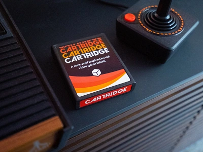 Cartridge Font Coming Soon atari font simplebits type typedesign videogames