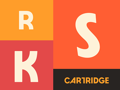RKS cartridge font simplebits type typography