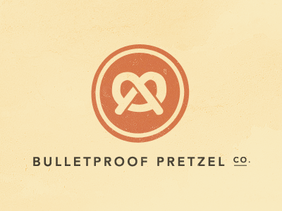 Bulletproof Pretzel Co. 3e bpwd mark pretzel thicklines type:face=avenir