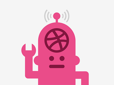 Dribbbot avatar dribbble dribbbot icon robot slack