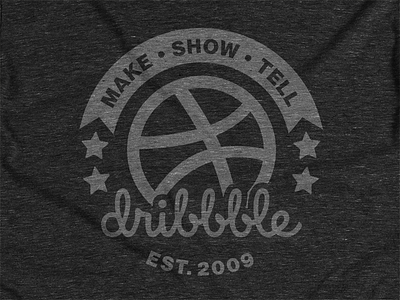 Crest Tee crest dribbble logo screenprint shirt t shirt