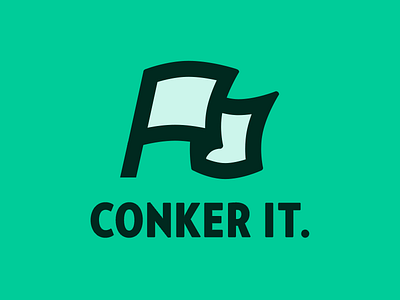 Conker it. advencher flag vector verlag