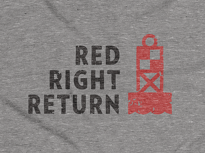 red right return shirt