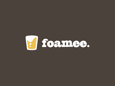 Foamee beer branding ioubeer logo