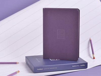 Baron Fig × Dribbble baronfig collaboration dribbble notebook