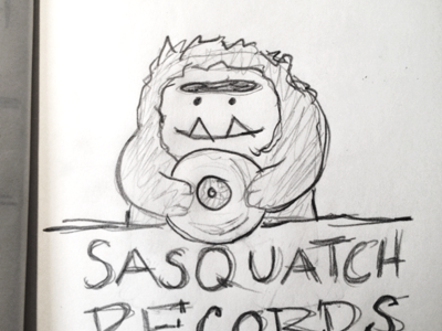 Sasquatch fiction sasquatch sketch wip