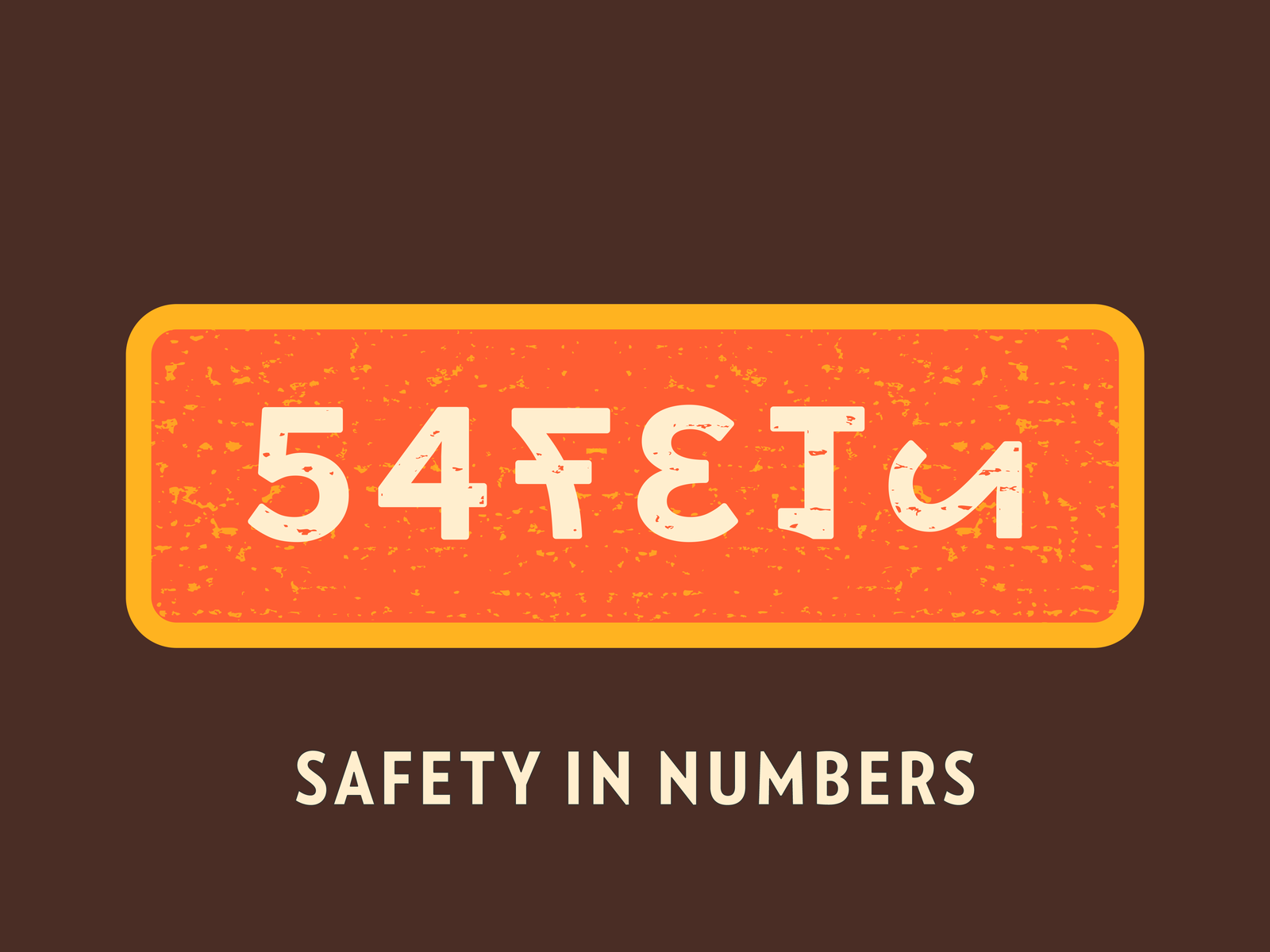 Safety In Numbers by Dan Cederholm on Dribbble