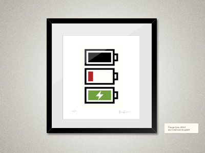 Framed three color