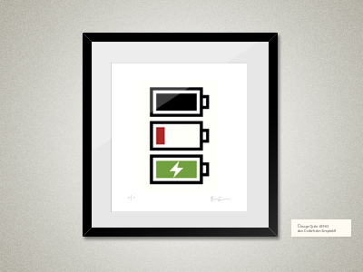 Framed (three color) black charge frame green letterpress mock photoshop print red simulation vector