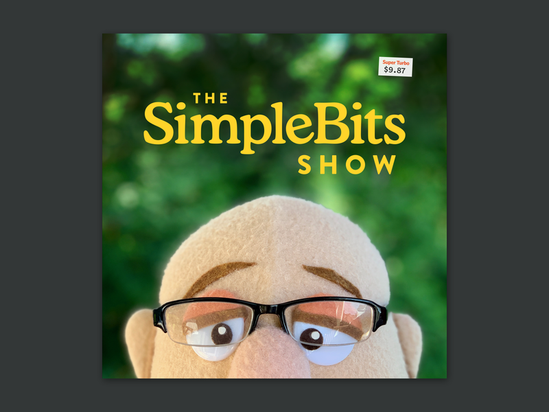The SimpleBits Show cooper cover podcast puppet simplebits