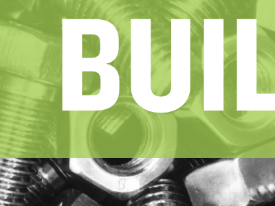 Buil bolts build conference green hex keynote knockout nuts slide transparency