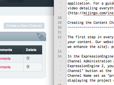 Create a Channel article expressionengine magazine textmate writing