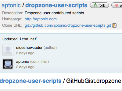 Learning About Dropzone Scripts automation dropzone