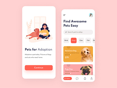 Pets adopt app