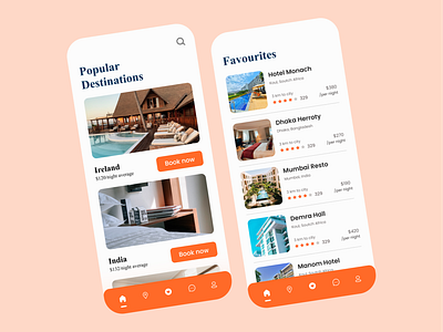 Hotel Booking App app design app ui design app ui ux booking app hotel booking app ios app mobile app mobile app design product design tour app travel app trip app ui design ui ux design