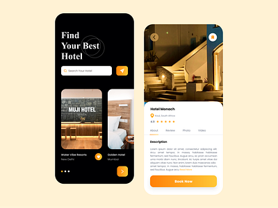 Hotel booking app