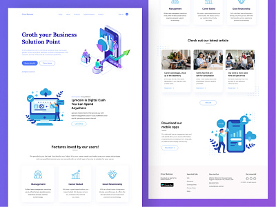 Business Landing Page business landing page business website landing page landing page design landing page ui ux ui design ui ux design ux design web ui ux design website design website ui ux design