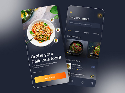 Food app design app design app ui design food app food delivery app ios app mobile app design ui design ui ux design ux design