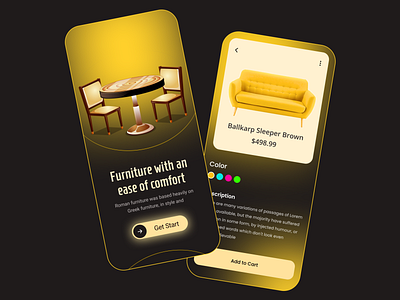 Furniture app app design app ui design business app ecommerce app furniture app ios app mobile app design ui design ui ux ui ux design ux design