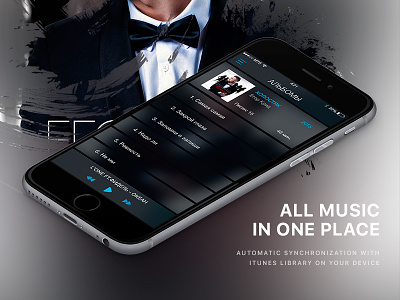 Vk Music App / Album android app download graphic design ios listen music player uiux watch web design